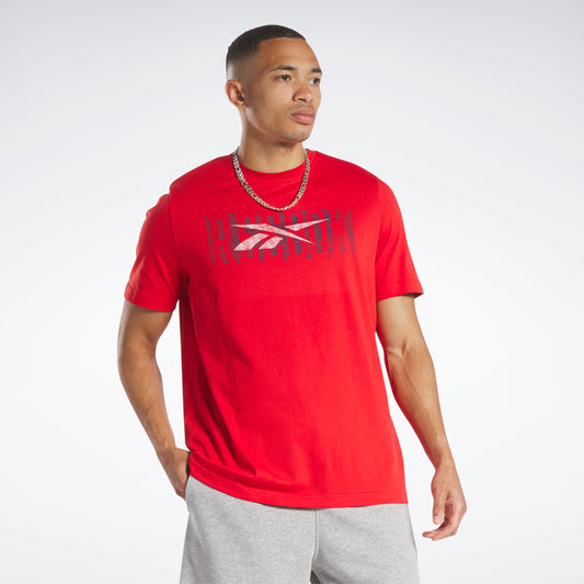 Reebok Graphic Shirt Fade Short Sleeves