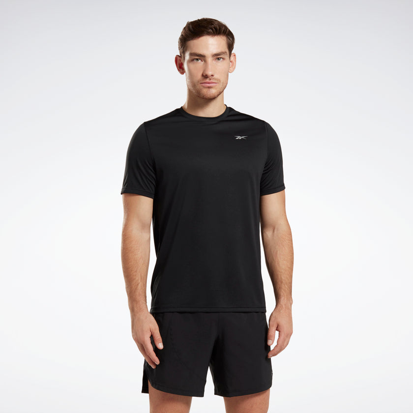Reebok Black Running Graphic T-Shirt - Reebok